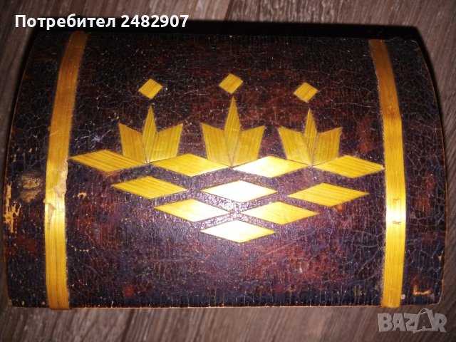 Стара антикварна кутийка , снимка 3 - Антикварни и старинни предмети - 39160455