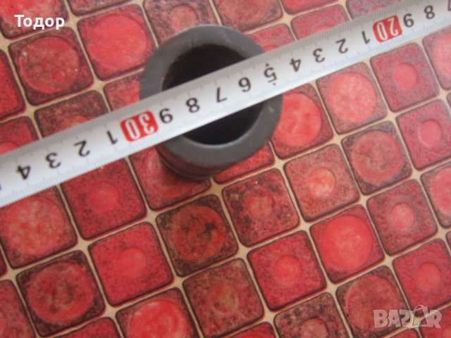 Дървен моливник ваза поставка за бюро от соца, снимка 3 - Колекции - 37397136