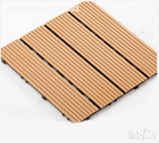 Уникално красив сглобен декинг под - 1бр, снимка 3 - Декорация за дома - 50852264