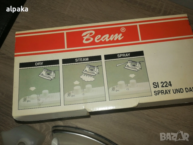 Продавам НОВА парна испанска ютия Beam, снимка 6 - Ютии - 52656309