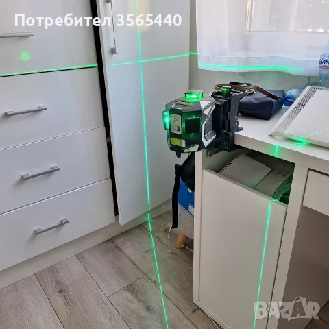 нивелир LASERLINER, снимка 7 - Измервателни инструменти - 56150329