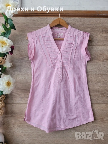 Розова блзука MAYORAL XS, снимка 10 - Тениски - 54279933