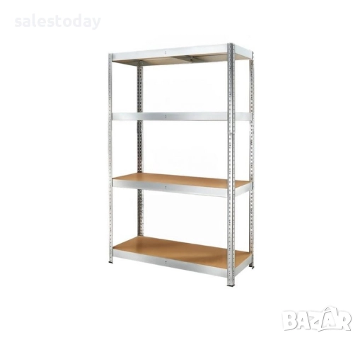 Метален стелаж, 75x30x157 см, снимка 2 - Стелажи и щандове - 51613840