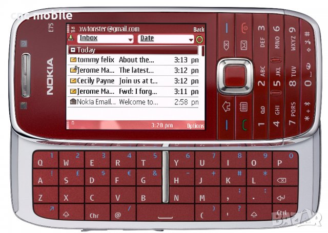 Nokia E75 лентов кабел + клавиатурна платка , снимка 2 - Резервни части за телефони - 28455565
