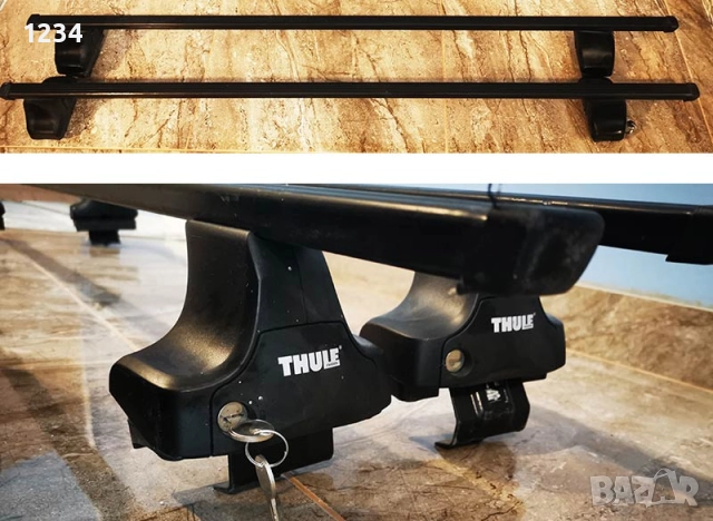 Багажник напречни греди THULE рейки за FORD S-Max 2015-2023г, снимка 5 - Аксесоари и консумативи - 51968999