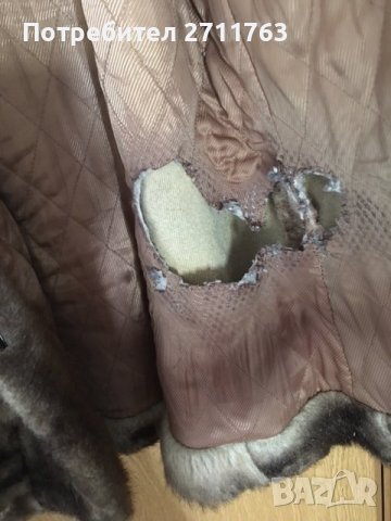 късо палто изкуствен косъм , снимка 4 - Палта, манта - 38171156