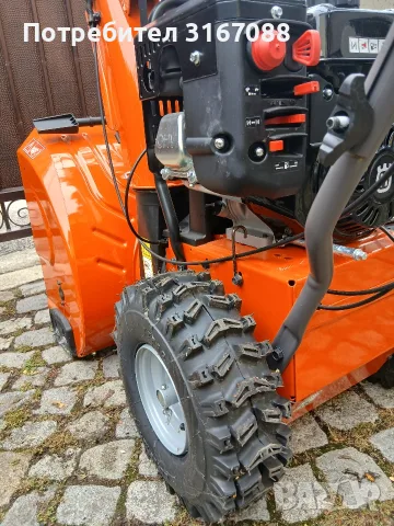 Husqvarna снегорин 224T, снимка 5 - Индустриална техника - 56473984