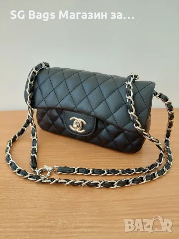 Chanel луксозна дамска чанта хит модел код 116, снимка 5 - Чанти - 47406898