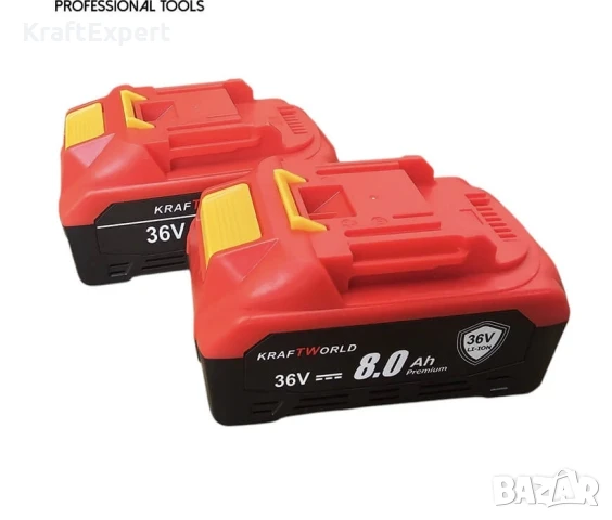 АКУМУЛАТОРЕН ГАЙКОВЕРТ KRAFTWORLD POWERSHARE 36V, снимка 6 - Винтоверти - 50474261