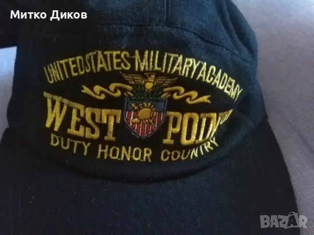West Point United States военна академия шапка регулируема нова, снимка 3 - Шапки - 47679993