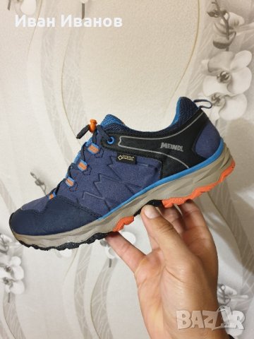водоустойчиви туристически обувки Meindl Ontario Gore-tex  номер 39, снимка 4 - Други - 38661940