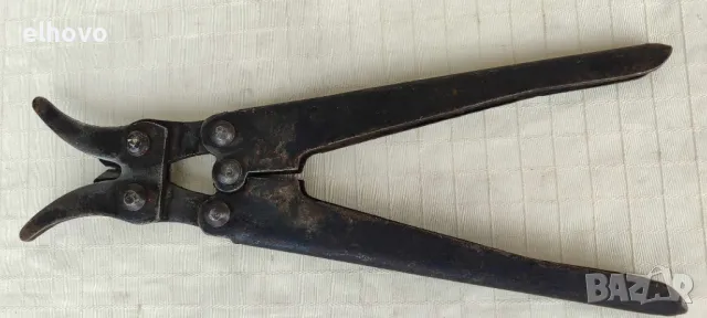 Стара ножица за рязане на арматура 1944г, снимка 3 - Антикварни и старинни предмети - 47543470