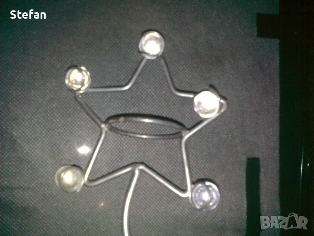 Свещници  от  метал, снимка 10 - Антикварни и старинни предмети - 38721164