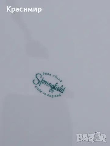 Овално плато с ловна сцена Леки следи от износване на канта, едва забележими. 34,5/27 см. , снимка 7 - Чинии - 50086657