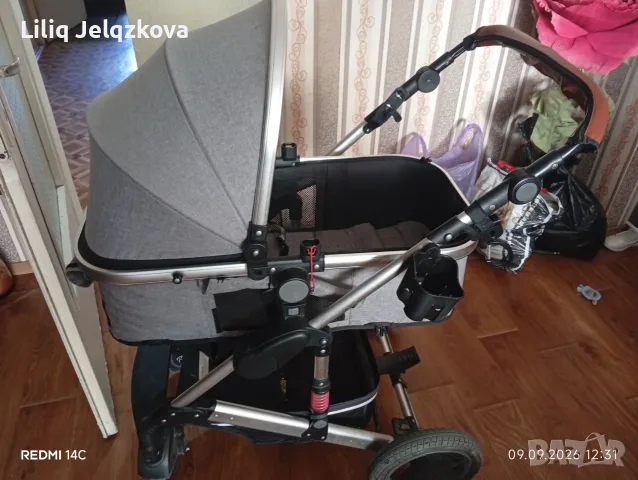 Бебешка количка Moni, снимка 2 - Детски колички - 56177280