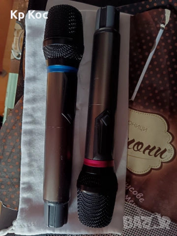 Двоен безжичен микрофон Ellectrica Sound UE320, снимка 4 - Микрофони - 53116577