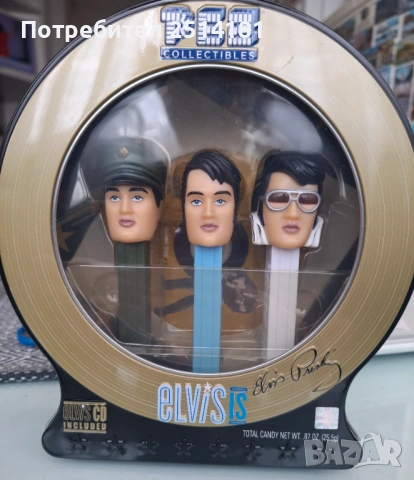 Колекционерски комплект Elvis PEZ Collectibles Limited Edition