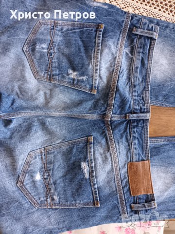 ZARA - МЪЖКИ ДЪНКИ СУПЕР, снимка 6 - Дънки - 37619387