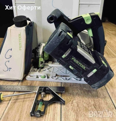 Акумулаторен ръчен циркуляр FESTOOL TSC 55 REB