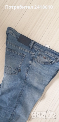 Hugo Boss Delaware Slim Fit  Soft Touch Mens Size 34/32  ОРИГИНАЛ Мъжки Дънки!, снимка 6 - Дънки - 52308619