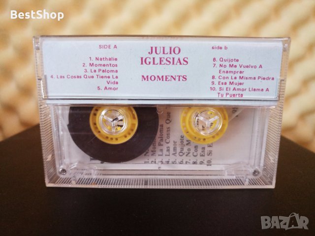 Julio Iglesias - Moments, снимка 2 - Аудио касети - 34321635
