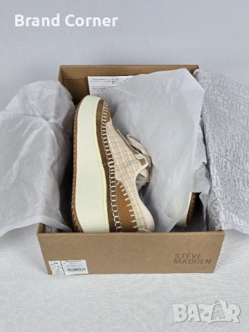 Нови дамски обувки Steve Madden Doubletake - размер 38, снимка 7 - Маратонки - 54341985