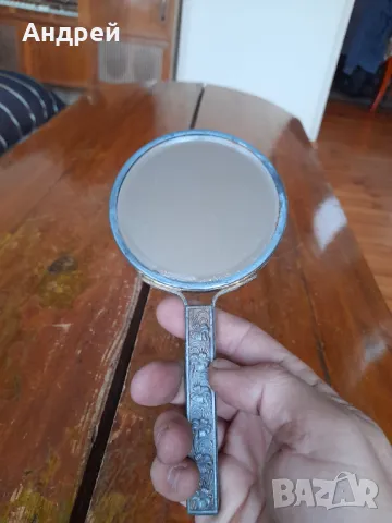 Старо огледало,огледалце #18, снимка 4 - Други ценни предмети - 49348765