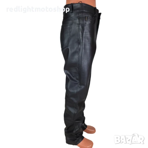 📌 5034 – Ashy Мъжки кожен панталон | КАТО НОВ – Размер 32 – 🟩 120 лв, снимка 2 - Аксесоари и консумативи - 50557101