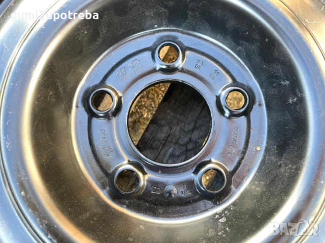 15 резервна джанта патерица 5х114,3 Kia Ceed Hyundai I20 I30 125/80/15, снимка 4 - Гуми и джанти - 52618387