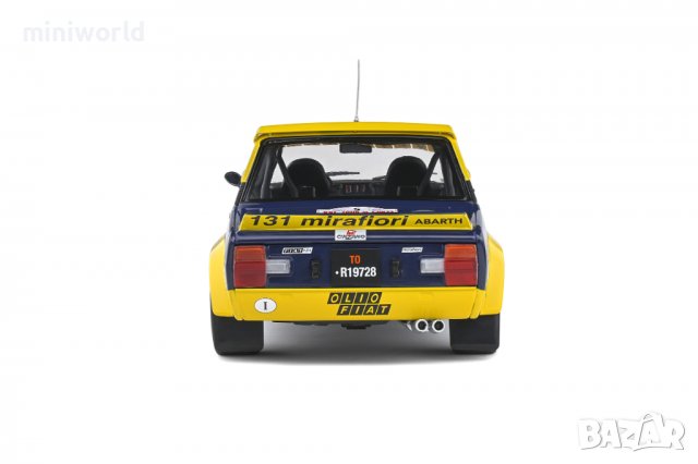 FIAT 131 Abarth Rallye Tour de Corse 1977 B.Darniche - мащаб 1:18 на Solido моделът е нов в кутия, снимка 3 - Колекции - 39143012