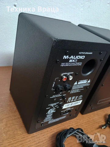 М-Audio BX3 са компактни студиен тип колони (монитори) с 3.5-инчов говорител. Изпращам видео. , снимка 16 - Тонколони - 54131688