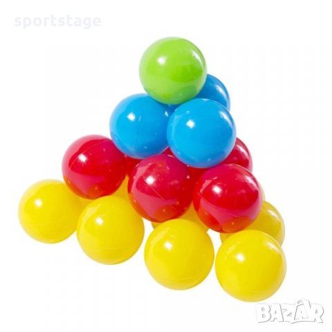 Топки за басейн и игра, 6.5 см, 28 броя в комплект, снимка 3 - Детски топки - 31867462