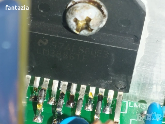 DIY крайно стъпало / усилвател с LM3886, снимка 4 - Ресийвъри, усилватели, смесителни пултове - 53187940