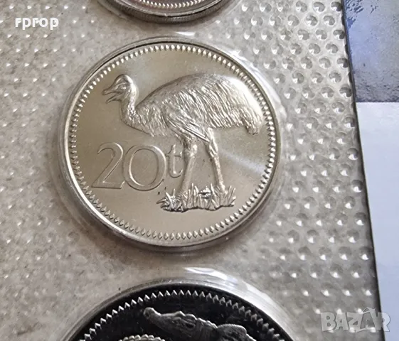 Папуа Нова Гвинея.
Австралия и океания.
Сет от 6 монети.
2004  - 2005 година.
UNC., снимка 7 - Нумизматика и бонистика - 49601245