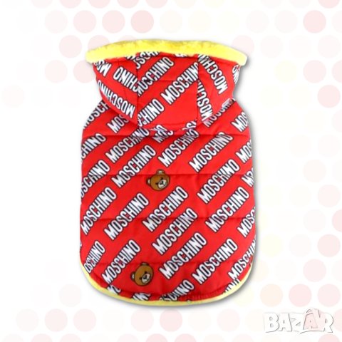 Яке за куче XL . Луксозни дрехи за кучета. Кучешки дрехи. Якета за кучета. Елек за куче. Мошино , снимка 2 - За кучета - 34257386