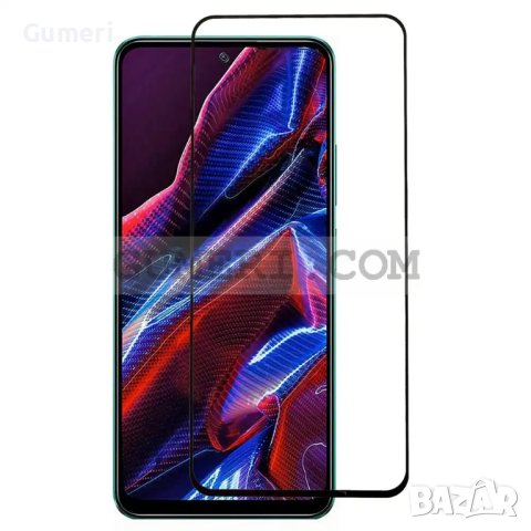 Протектор за Цял Екран Full Glue за Xiaomi Redmi Note 12, снимка 1 - Фолия, протектори - 40806994