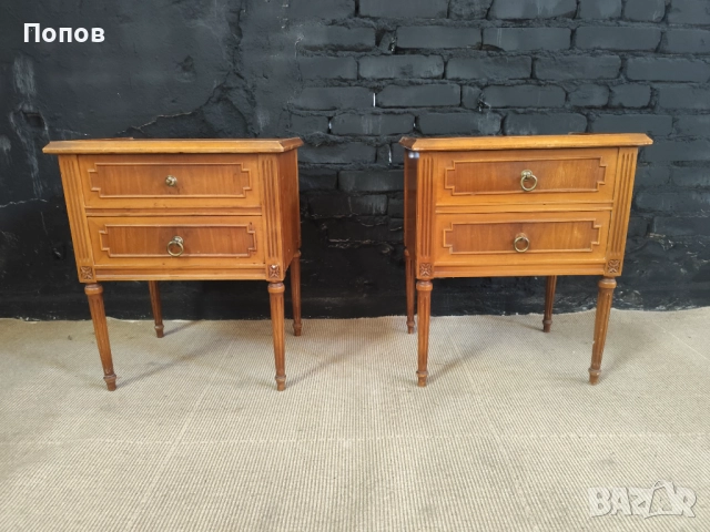 Двойка нощни шкафчета, снимка 4 - Шкафове - 52268681