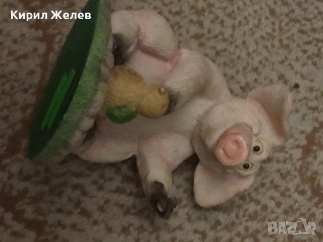 Статуетка прасе 51703, снимка 6 - Антикварни и старинни предмети - 52044112