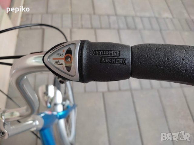 Продавам колела внос от Германия алуминиев сгъваем велосипед PONY SPORT 20 цола  SHIMANO STURMEY ARC, снимка 10 - Велосипеди - 33912226