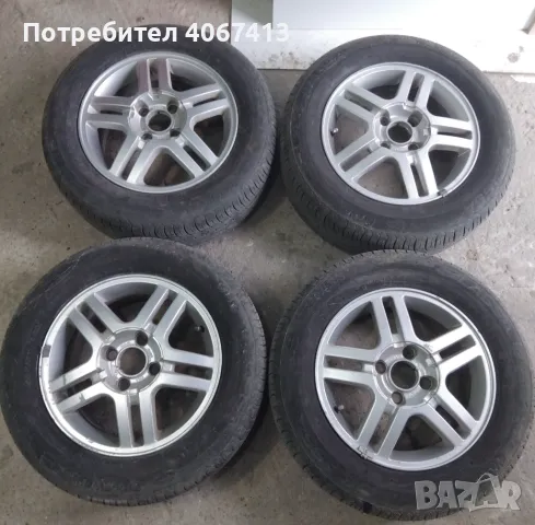 Алуминиеви джанти с гуми