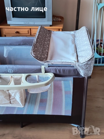 кошара сгъваема с матрак и екстри в Бургас за 35 евро, снимка 3 - Бебешки легла и матраци - 53363678