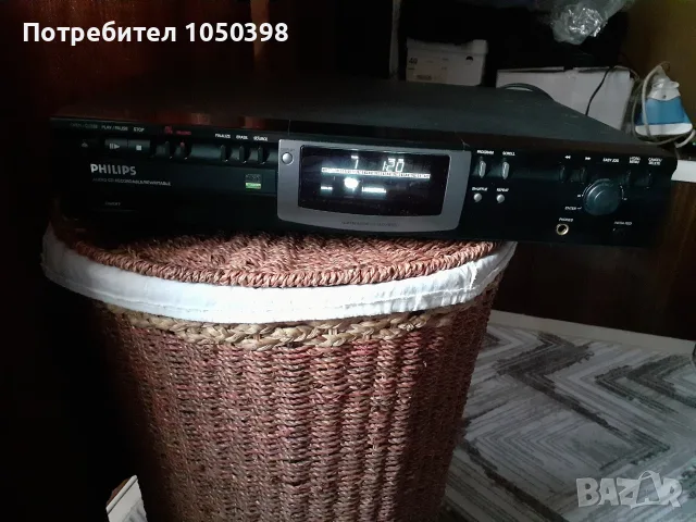 Перфектен PHILIPS- CDR 770 -AUDIO CD RECORDER- Професионален, снимка 3 - Декове - 56201148