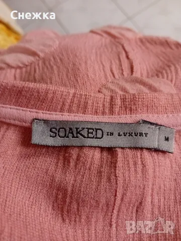 красива блуза пепел от рози, снимка 3 - Блузи с дълъг ръкав и пуловери - 49032802