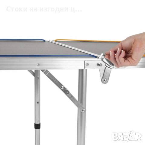 1бр/ MAXXMEE LED Beer Pong маса – парти маса с LED осветление, сгъваема и регулируема по височина, снимка 2 - Други игри - 53241259