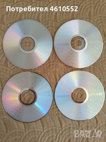 Нови дискове DVD+R Memorex комплект 