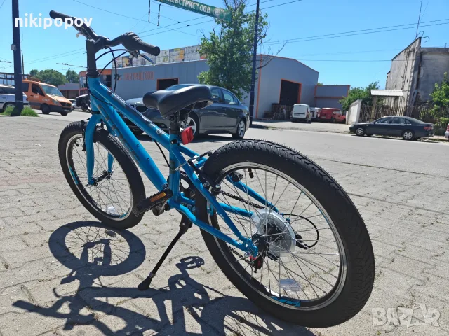 CROSS Велосипед 20" SPEEDSTER син, снимка 9 - Велосипеди - 56528779