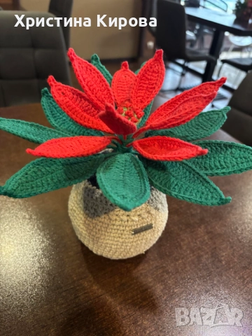 Коледна звезда, снимка 3 - Декорация за дома - 52466822