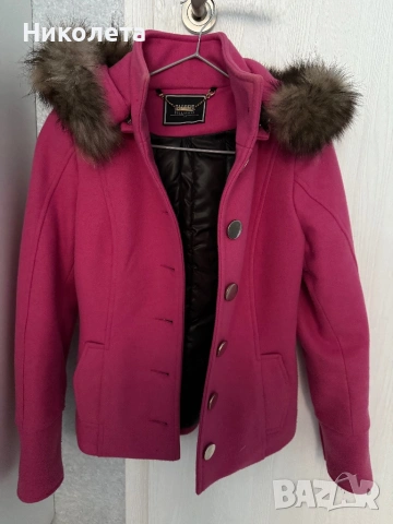 Зимно кашмирено палто от Alessa, снимка 6 - Палта, манта - 53075131