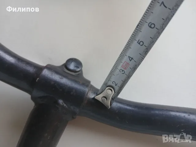 кормило за велосипед комплект с лапа , снимка 4 - Части за велосипеди - 55779742
