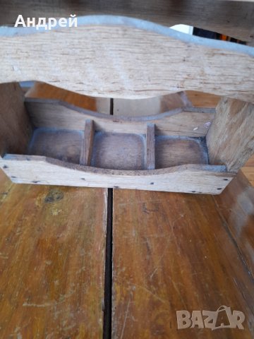 Стара поставка,кутия за вино #4, снимка 5 - Други ценни предмети - 36815502